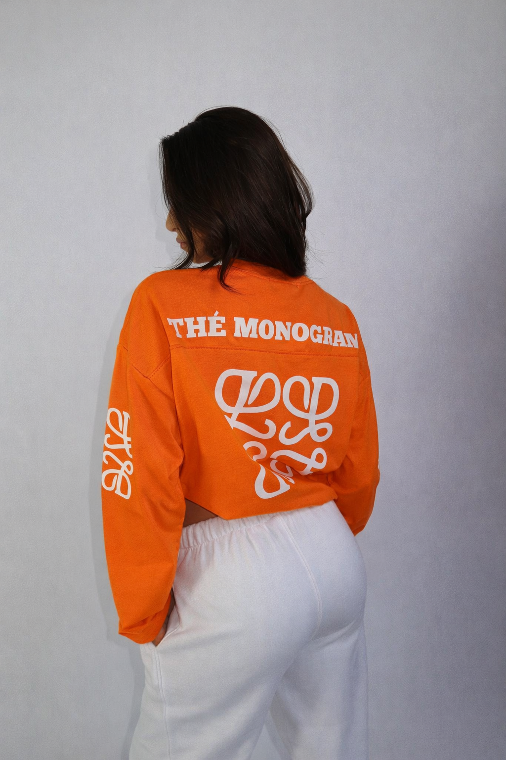 The monogram longsleeve orange pre order