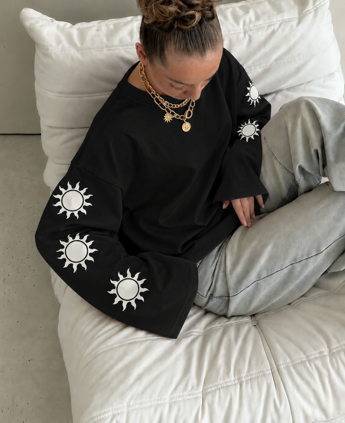 Sunny Days Longsleeve – black