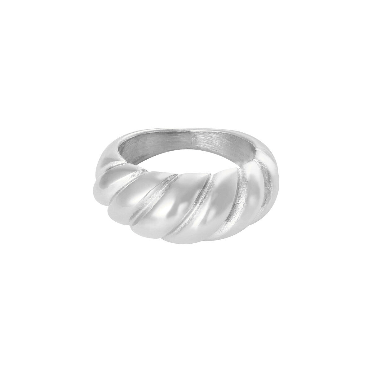 baguette ring zilver