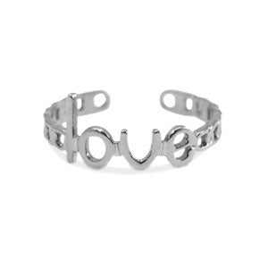 Love ring zilver