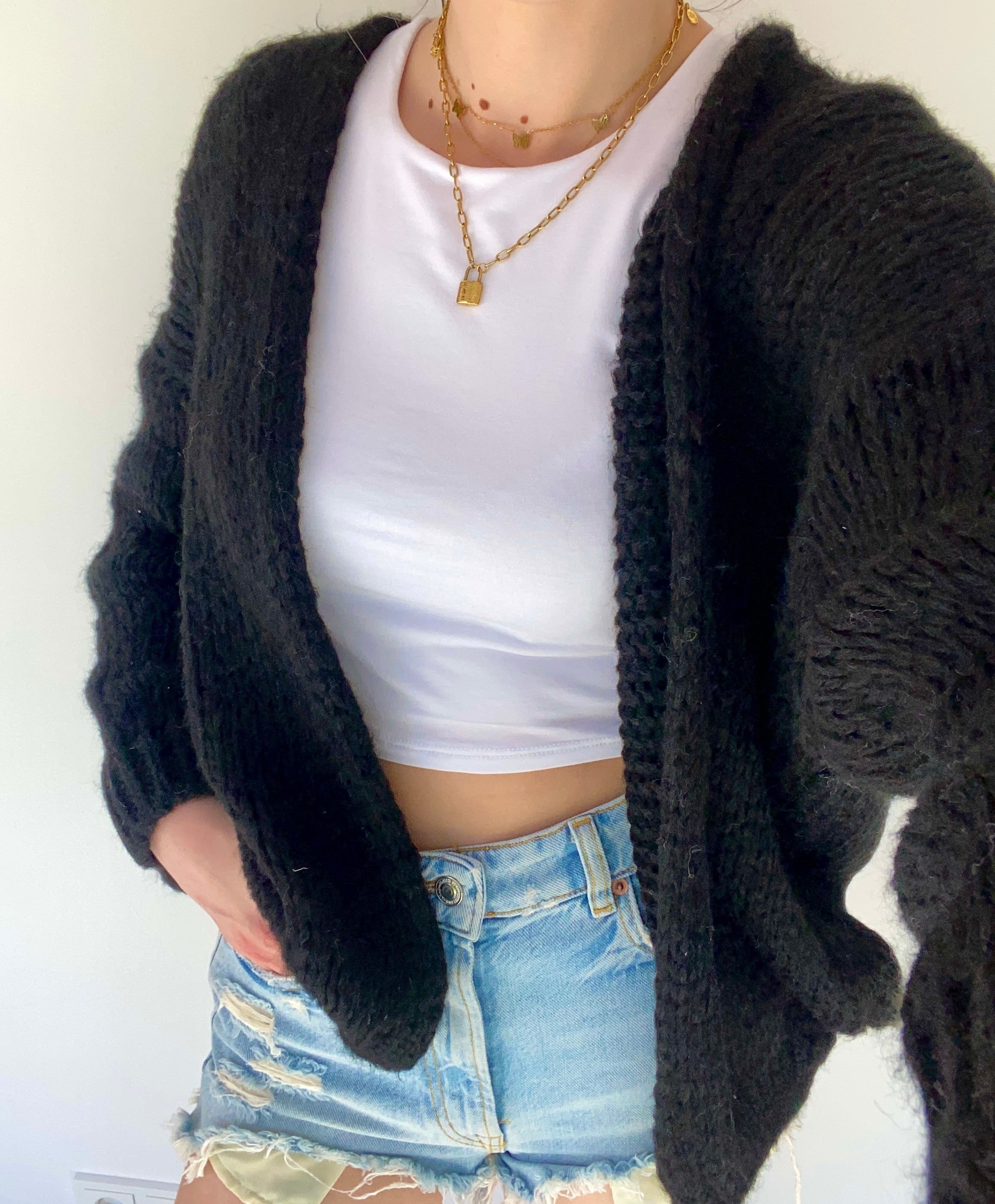 Comfy vest zwart