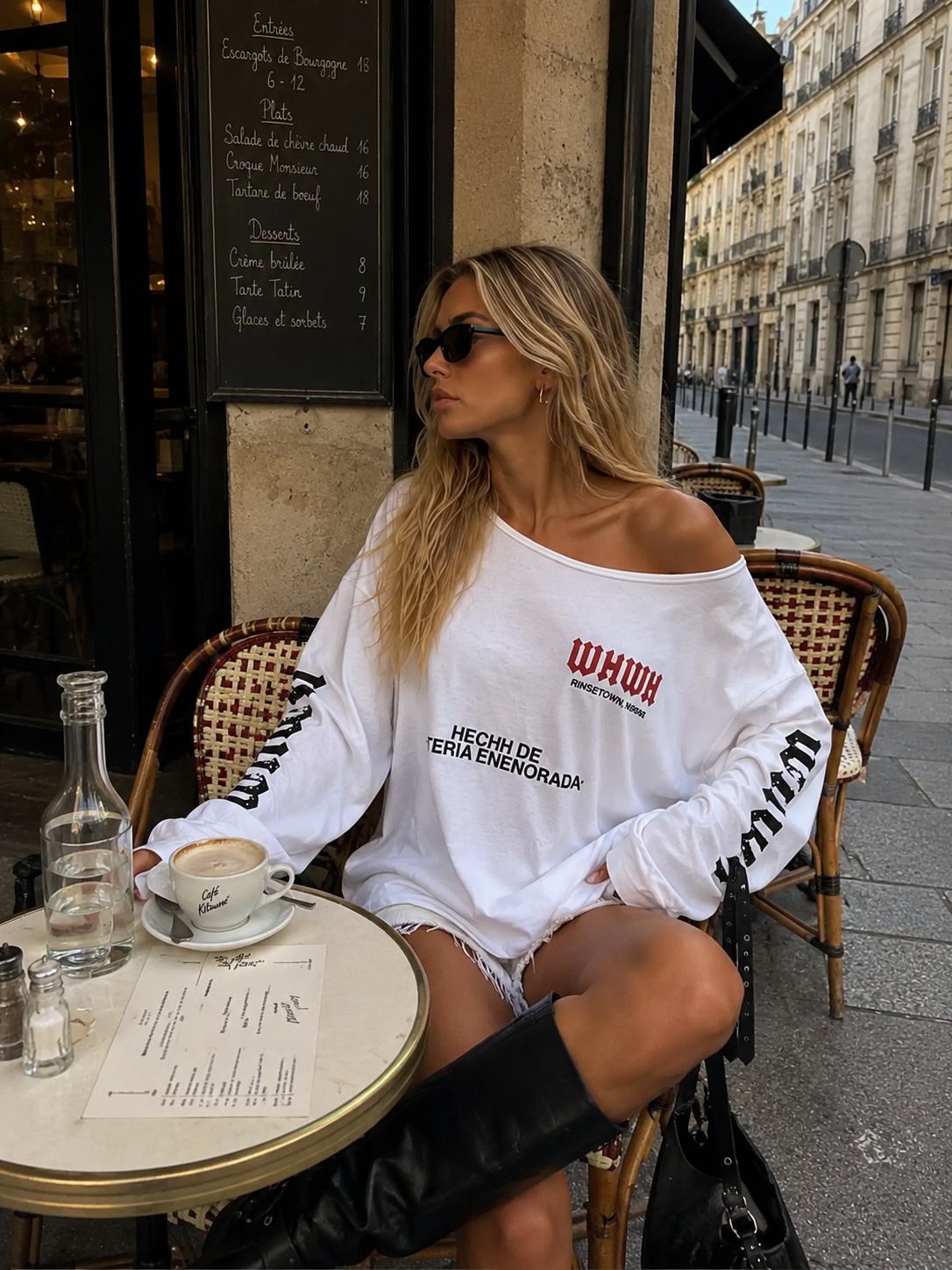 Rive longsleeve white