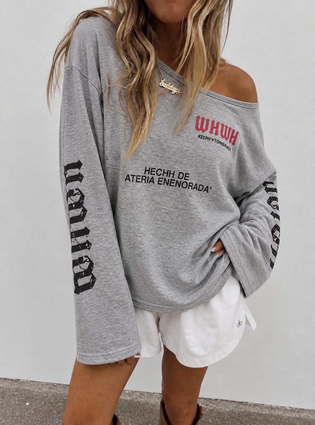 Rive longsleeve grey