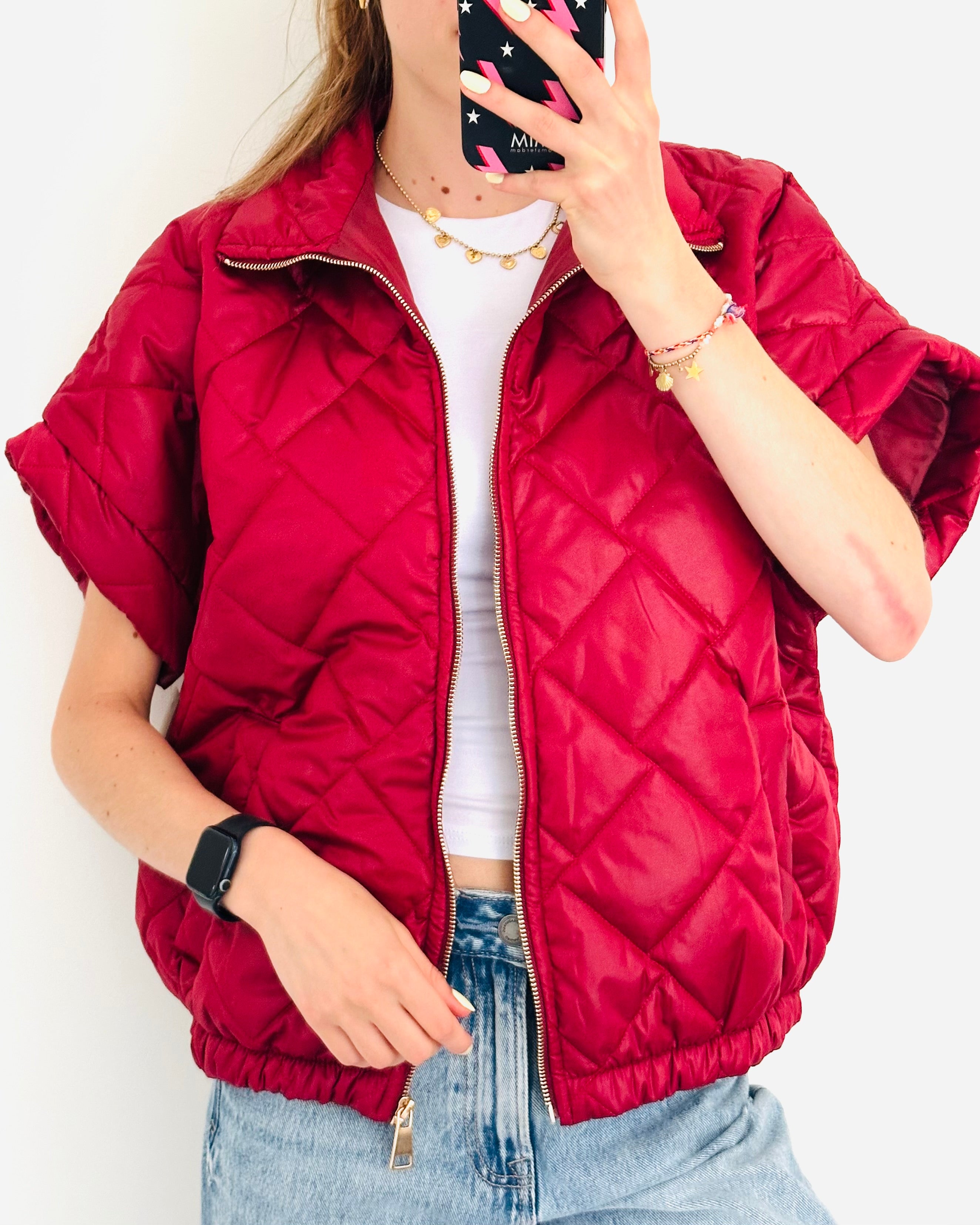Body jacket bordeaux