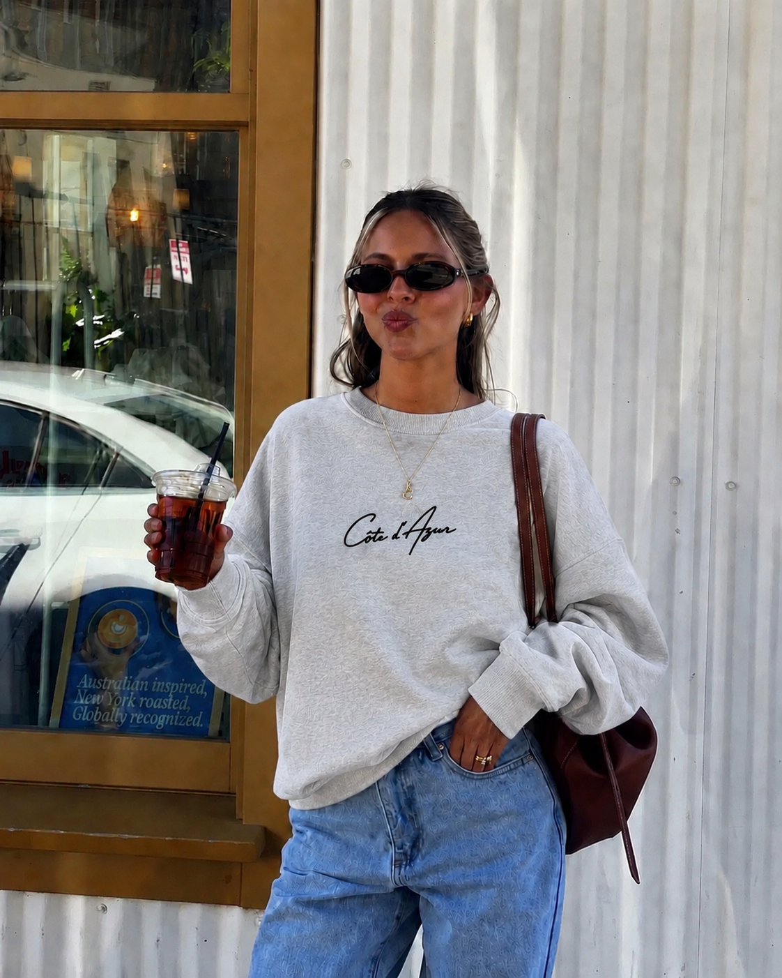 Côte d’Azur sweater grey