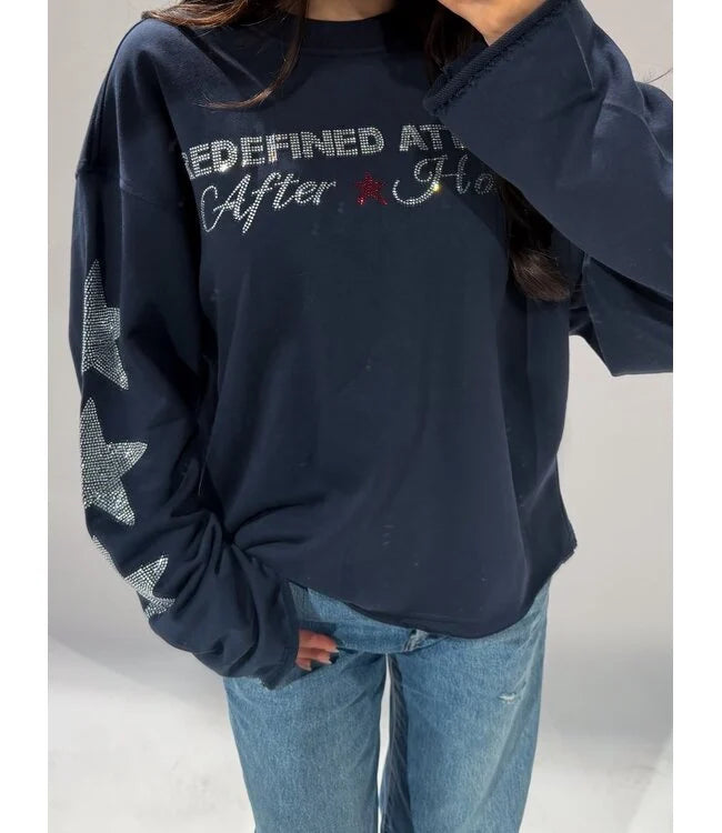 Redefined atelier longsleeve navy