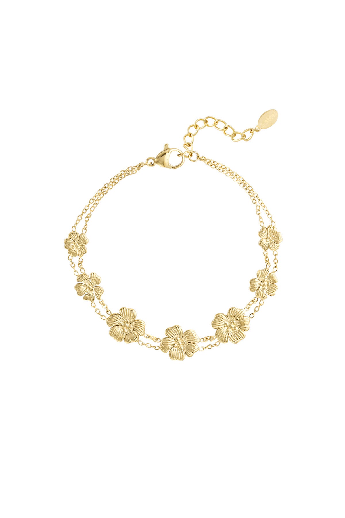 Daisy delight armband goud