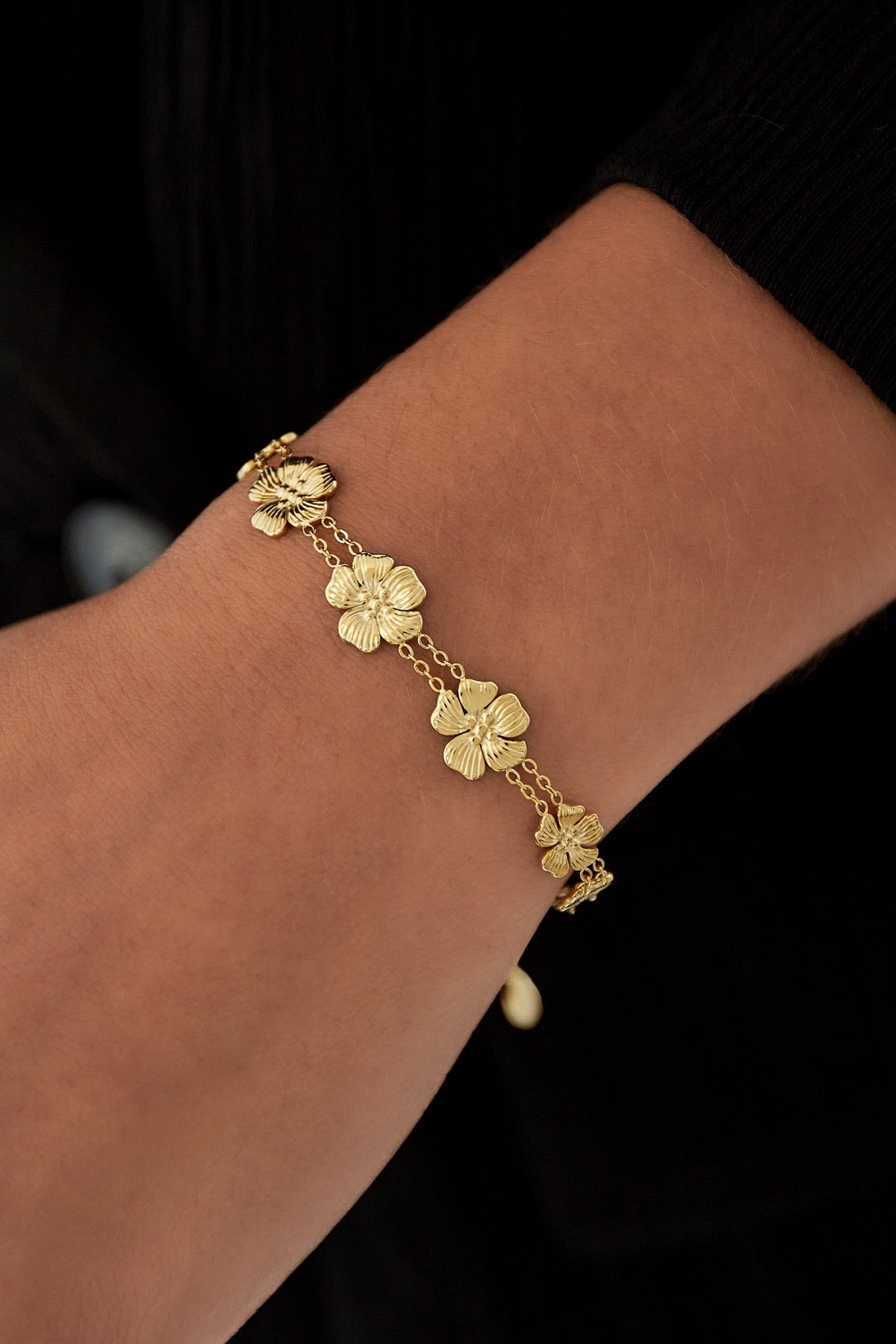 Daisy delight armband zilver