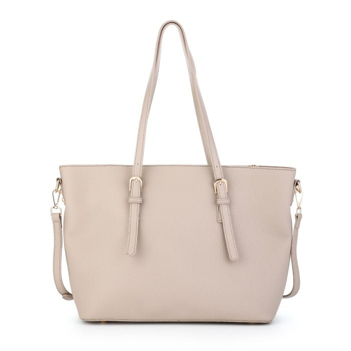 It girl (school)bag beige