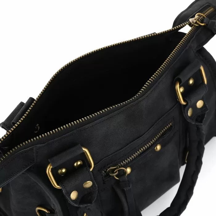 Retro bag zwart