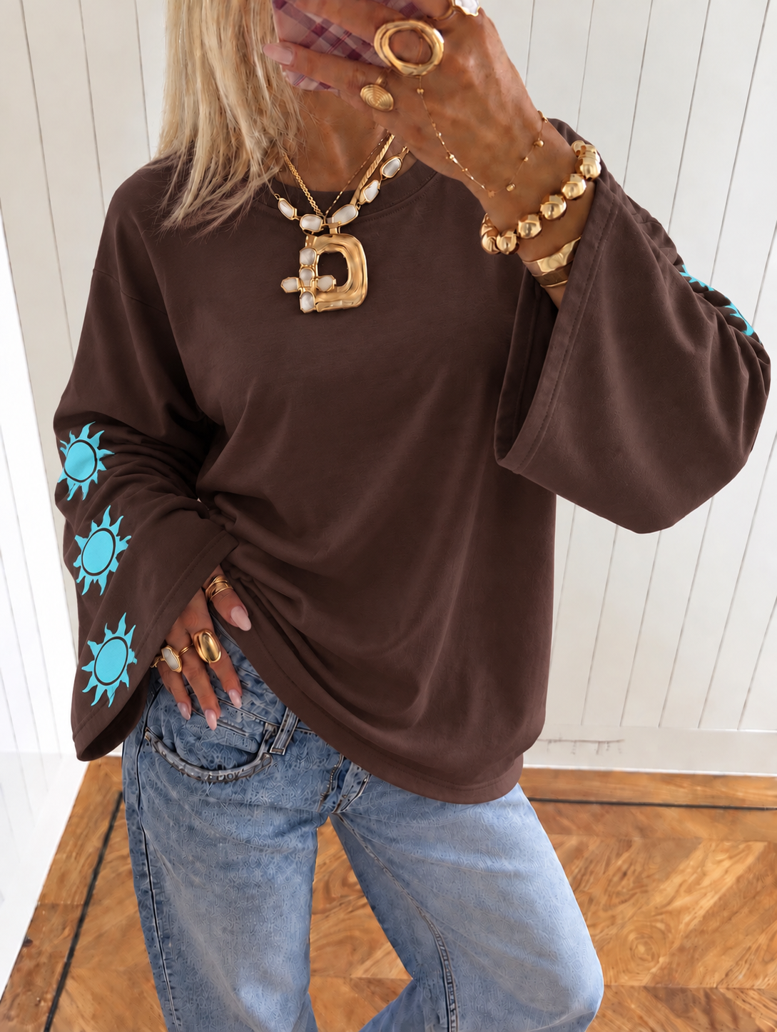 Sunny Days Longsleeve – brown