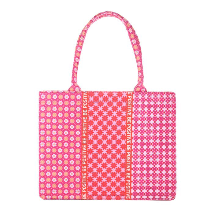 Be positive shopper pink