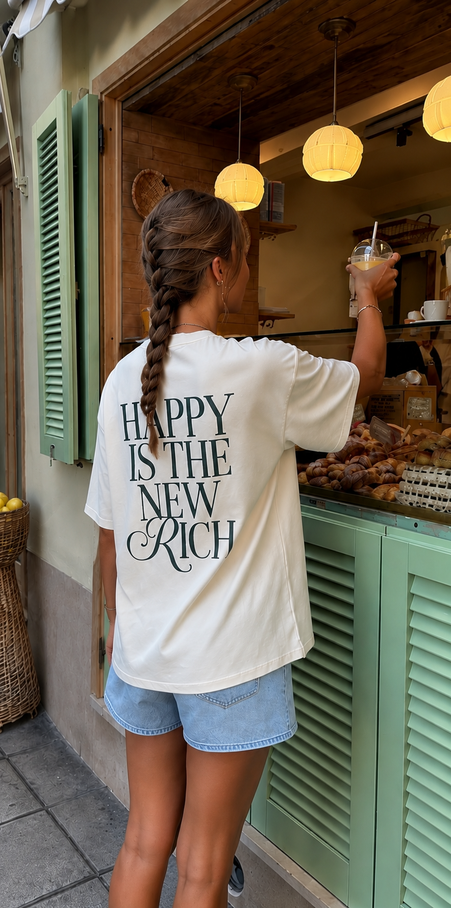 Happy is the new rich shirt