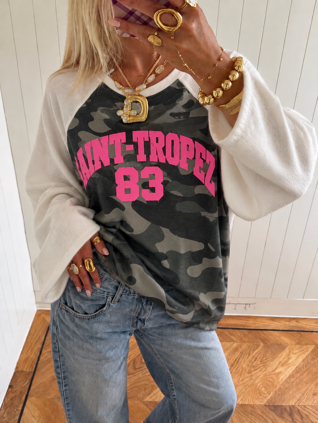 Saint-Tropez Camo Sweatshirt