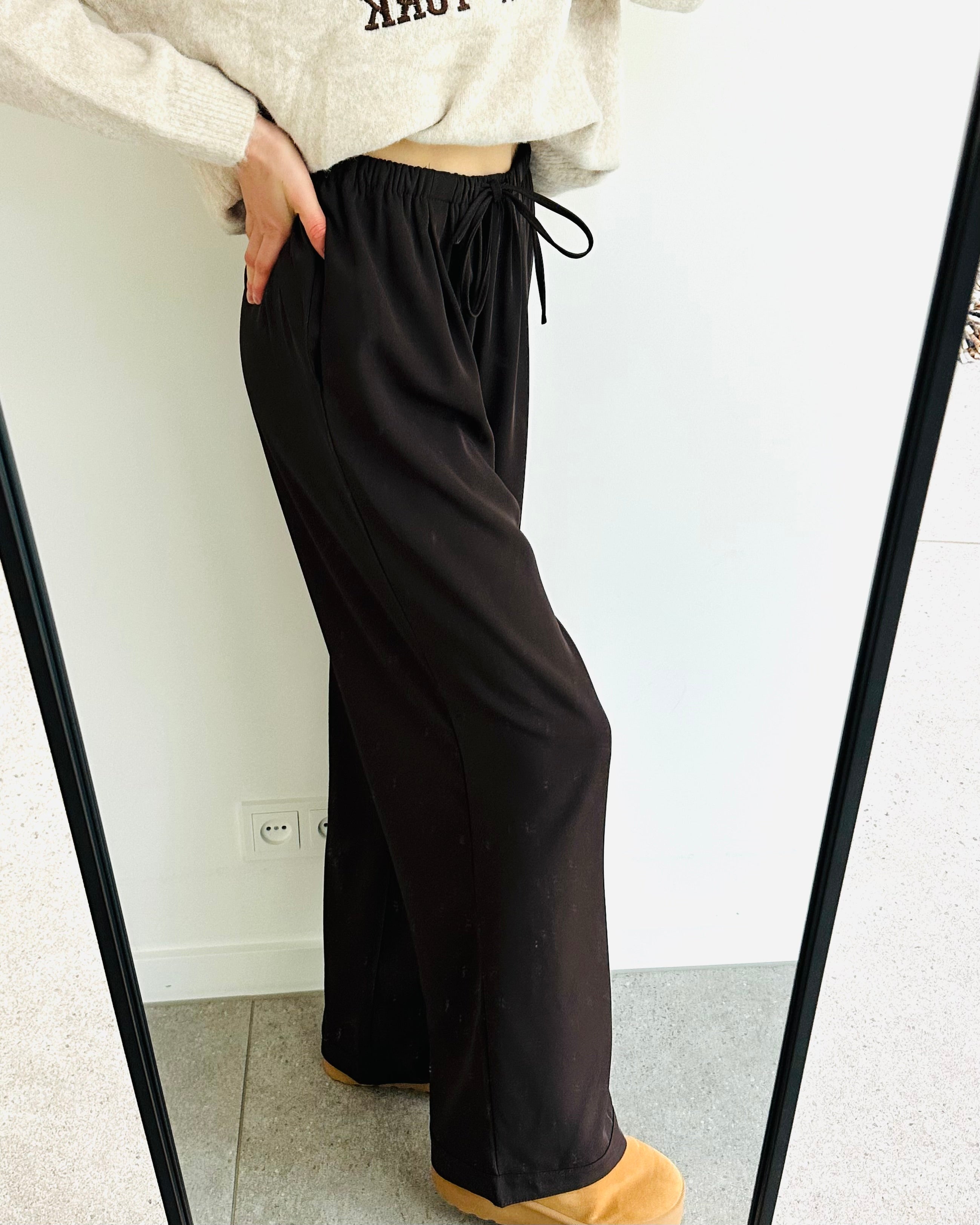 Fall pants coffee brown