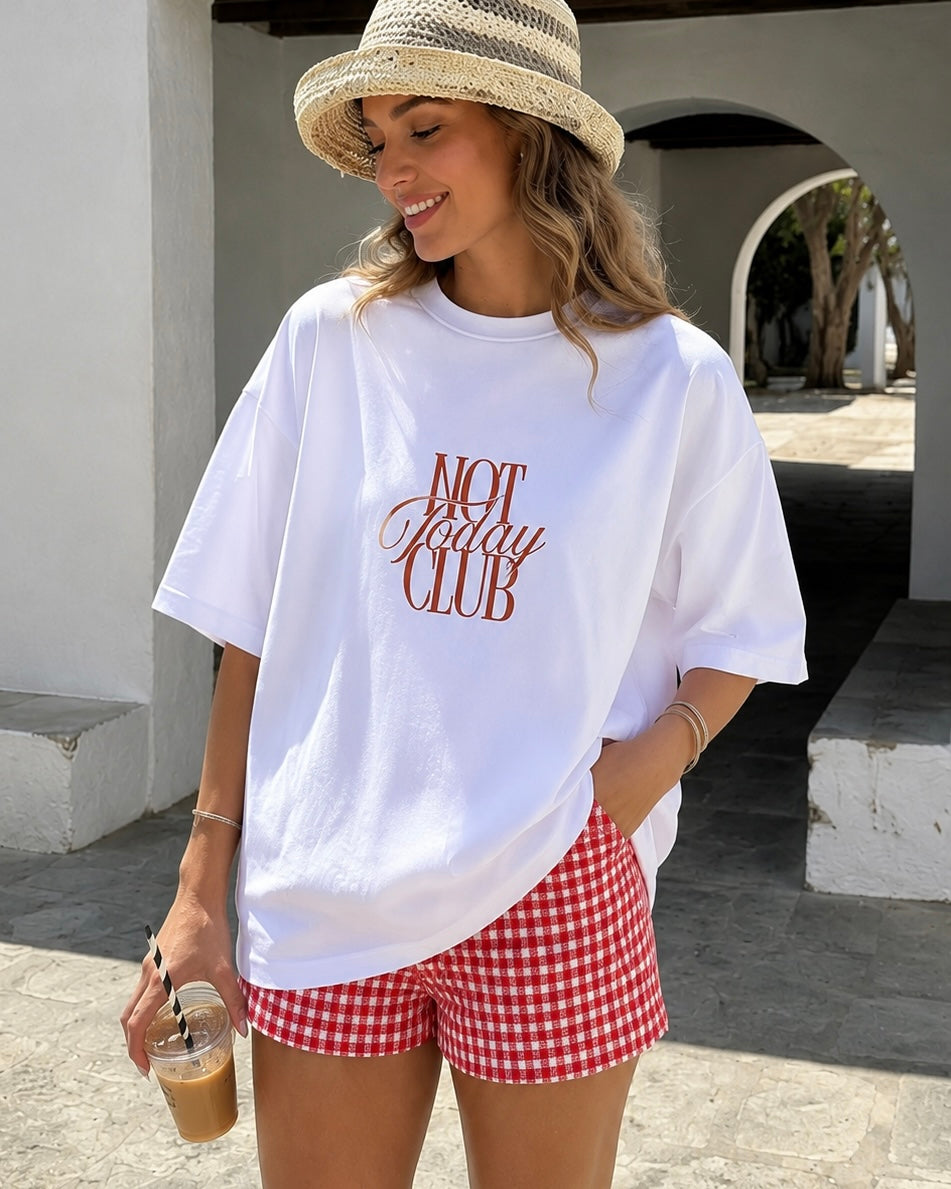 Not today club shirt