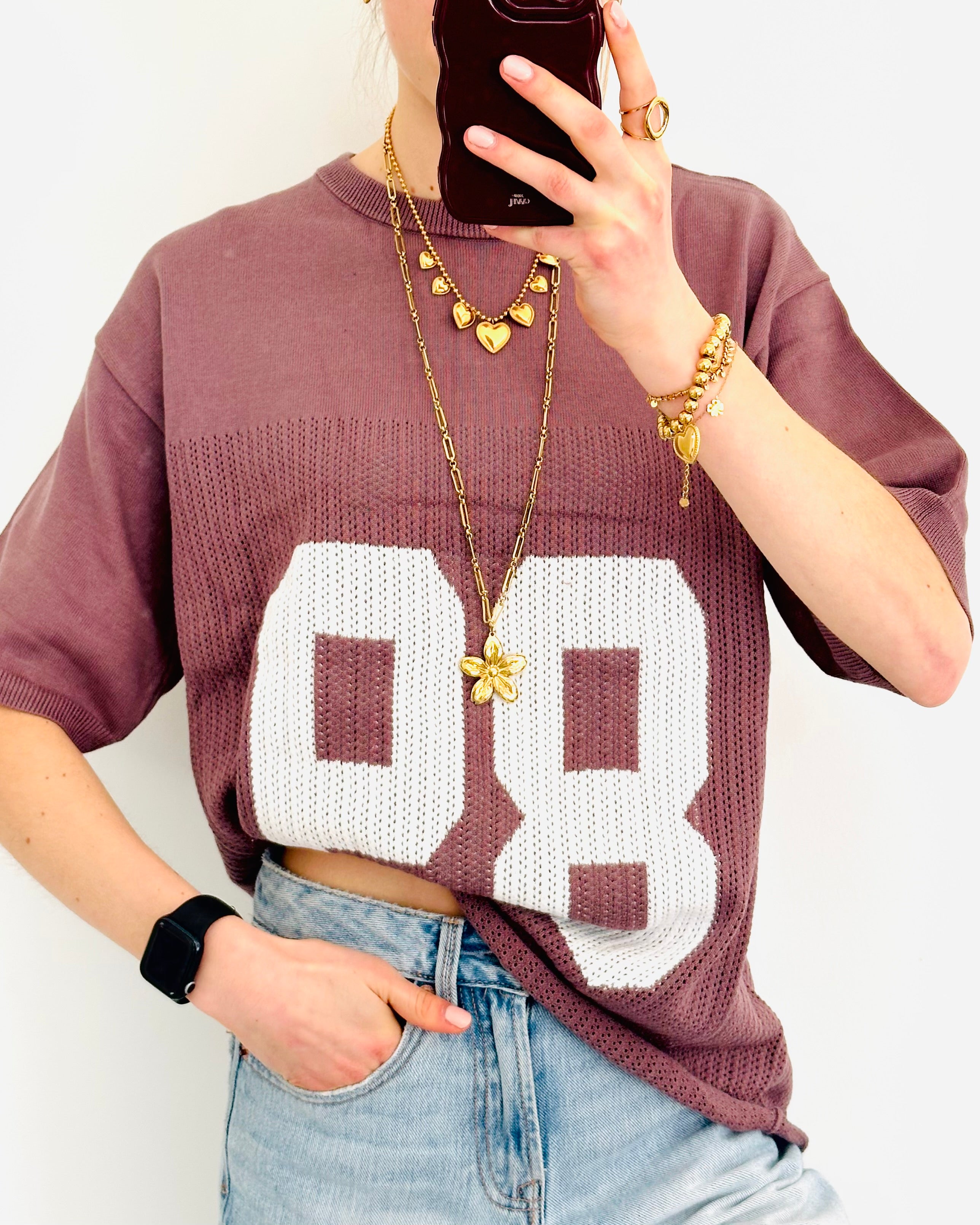Redefined Baseball shirt taupe