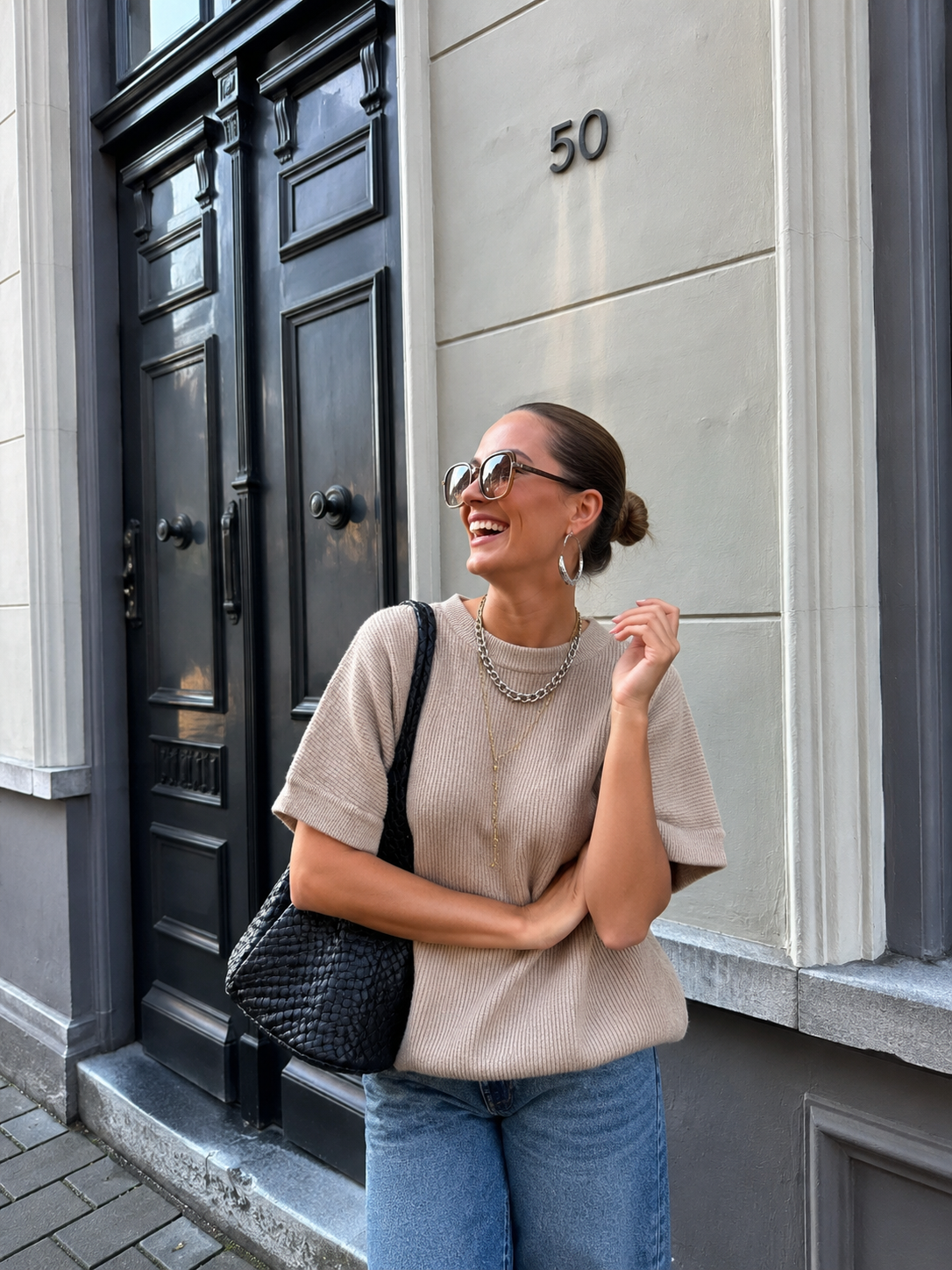 Soof knit beige