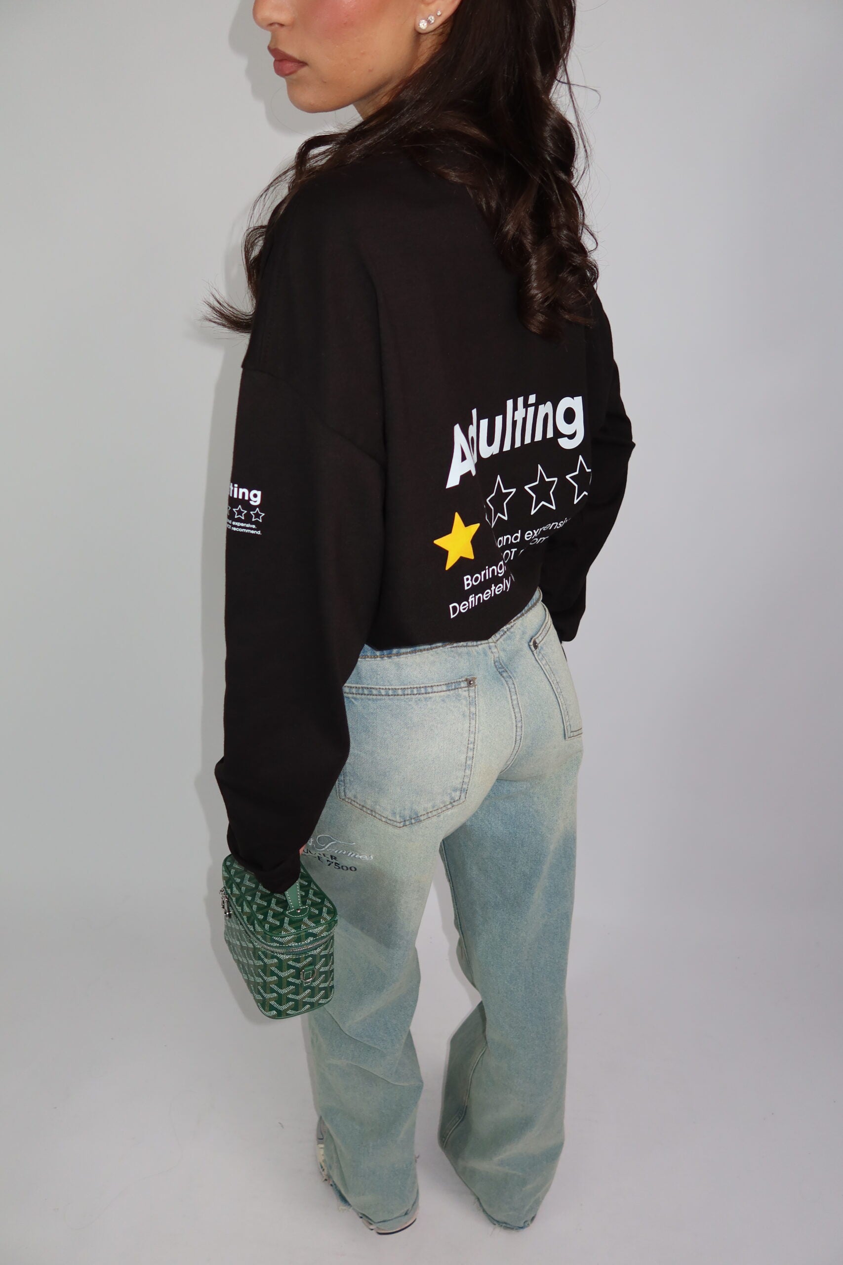 LONGSLEEVE ‘WOULD NOT RECOMMEND’ – BLACK
