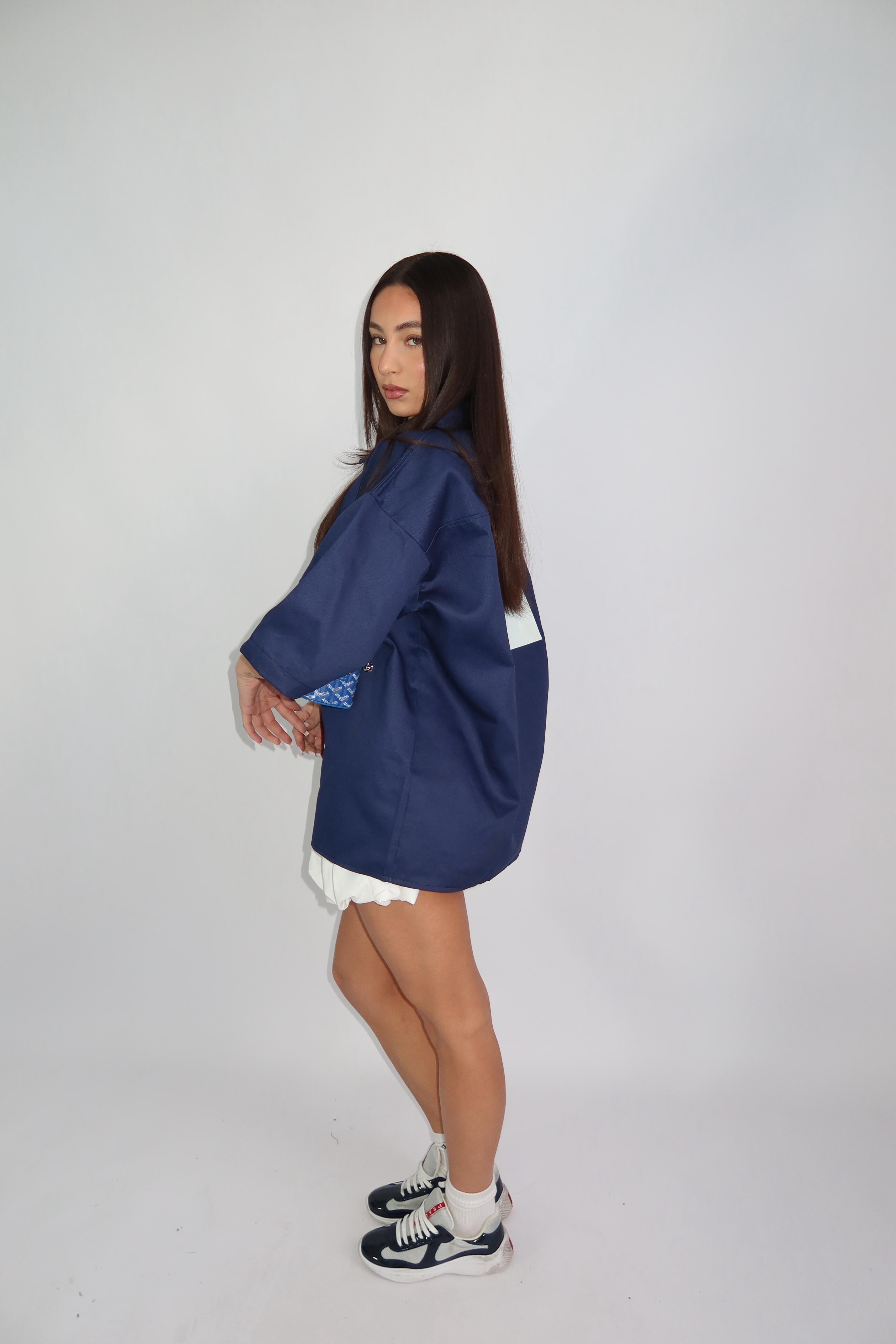 Limited priority blouse navy