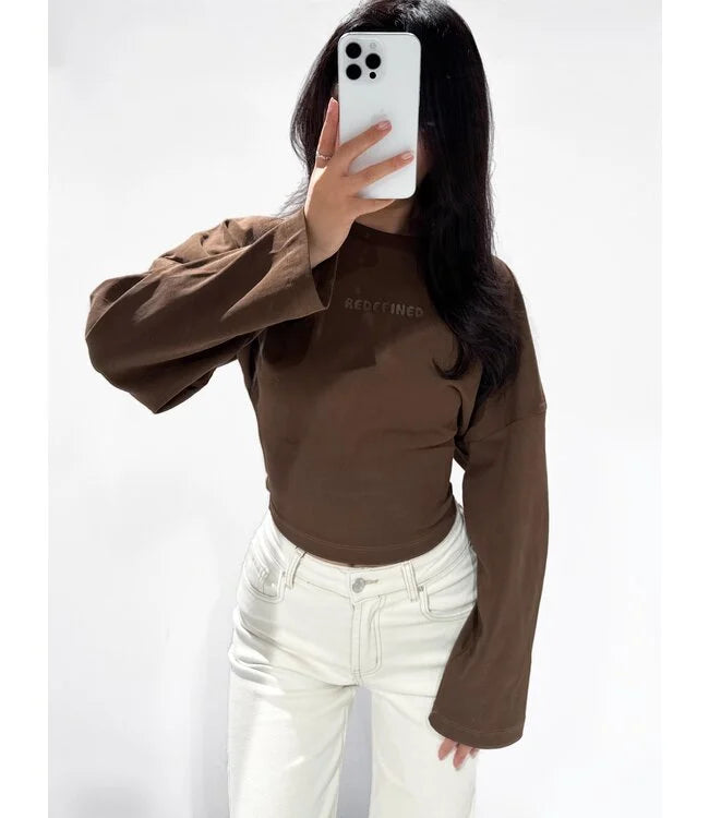Redefined longsleeve bruin