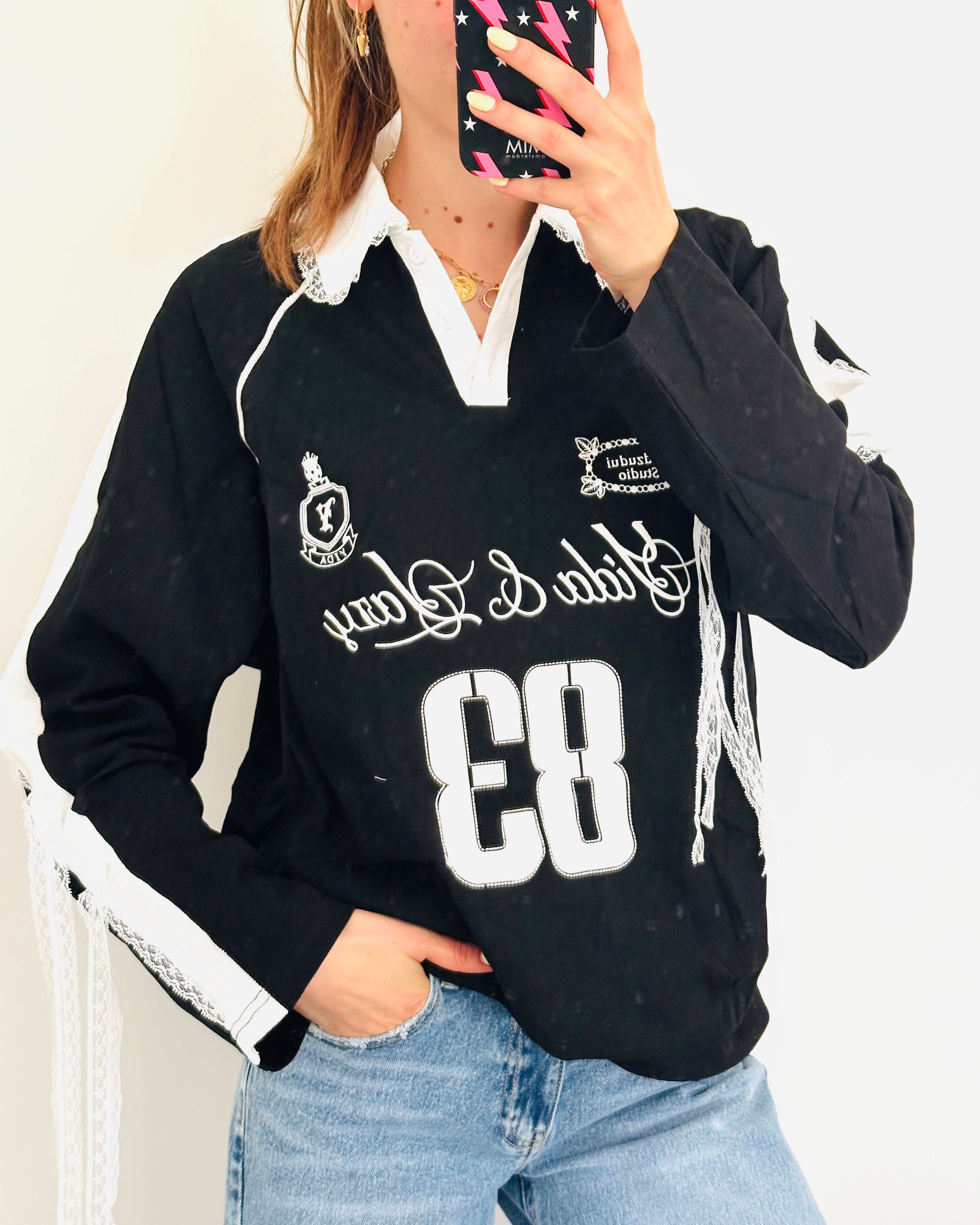 Faya Baseball shirt black