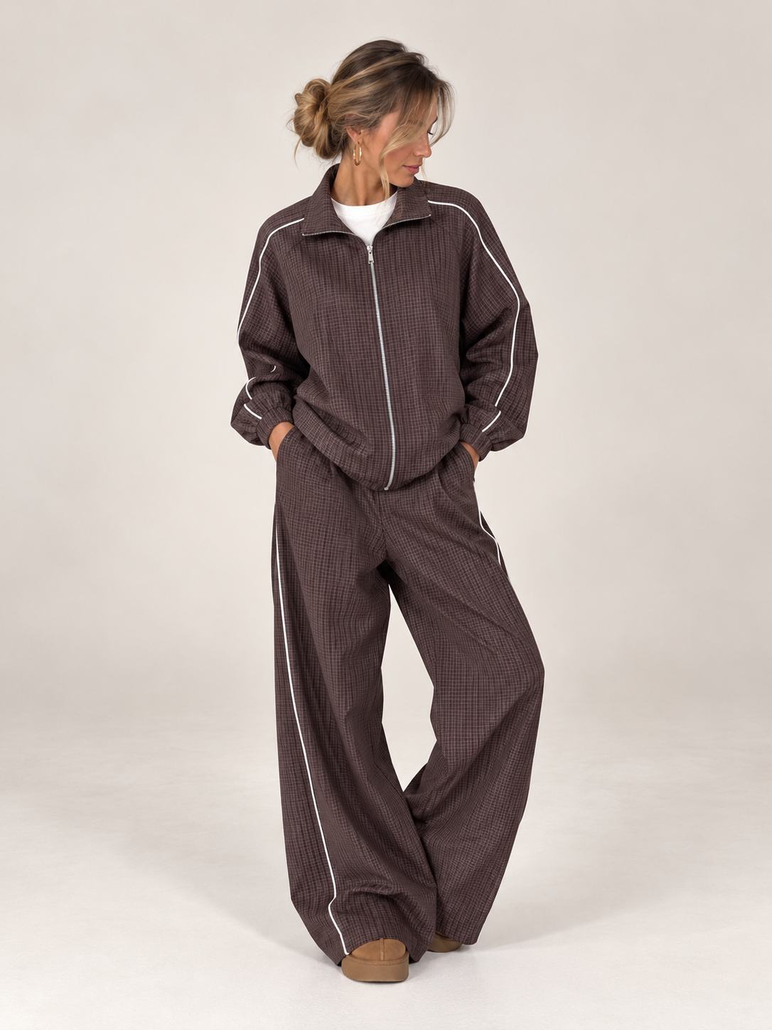 Hailey track set Brown