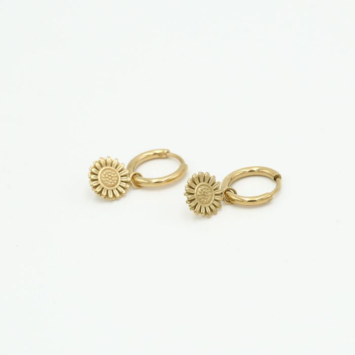 Sunny oorbellen goud