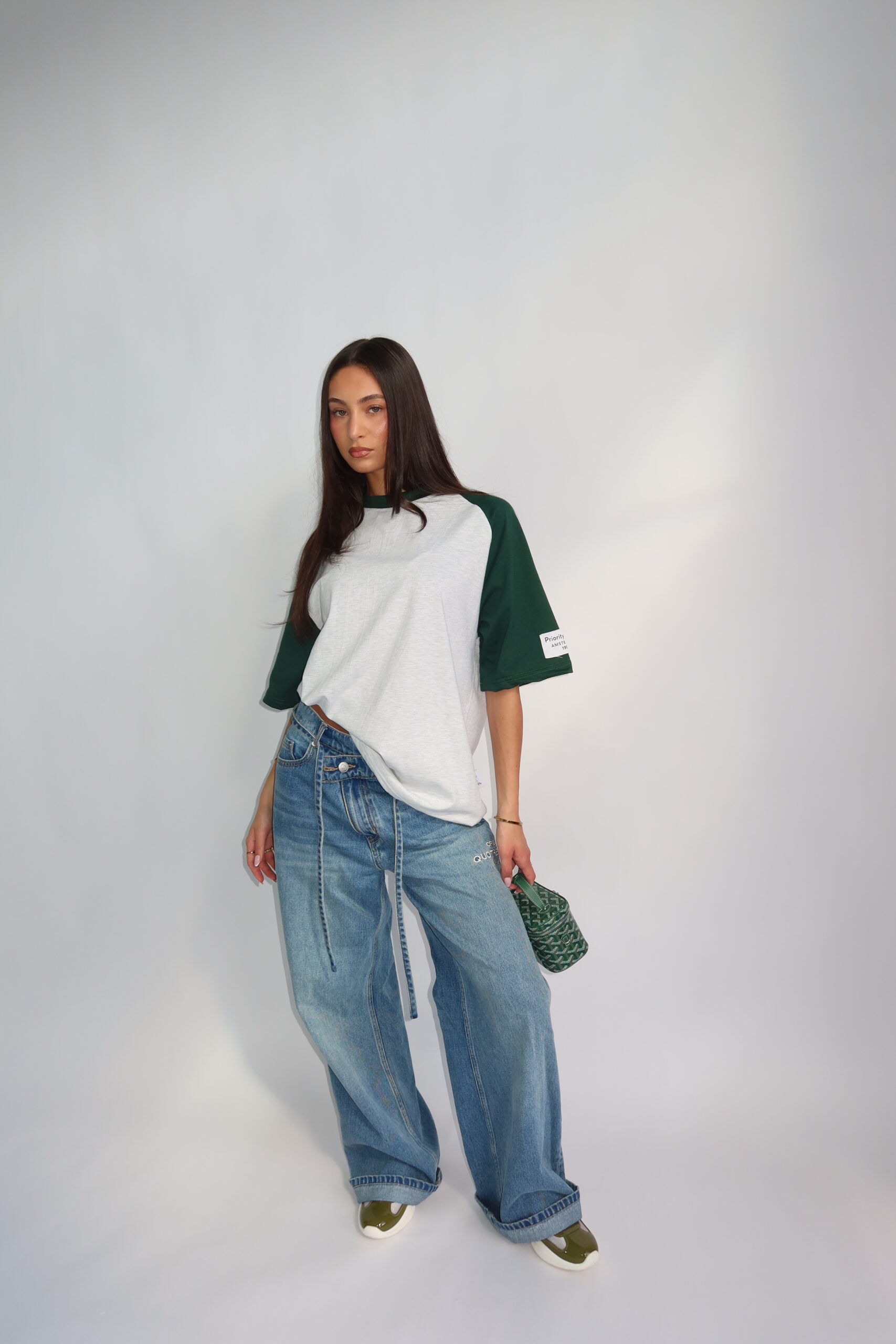 Prioirty Amsterdam tee green