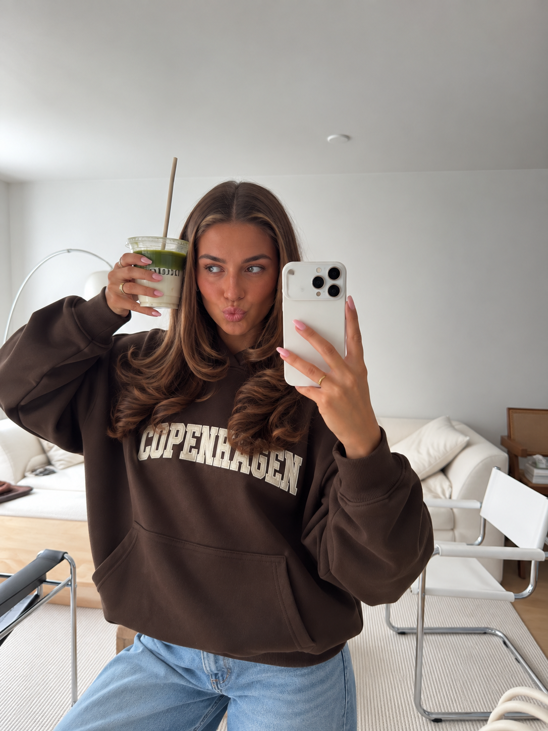 Copenhagen hoodie brown