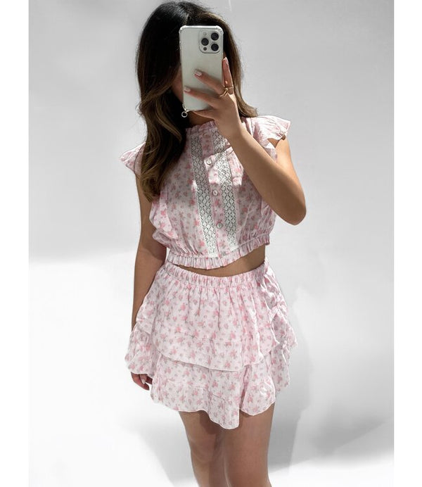 Summertime skirt pink