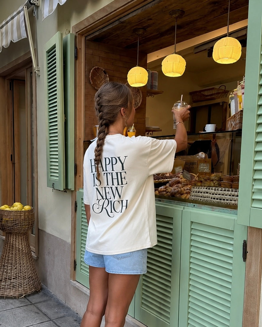 Happy is the new rich shirt