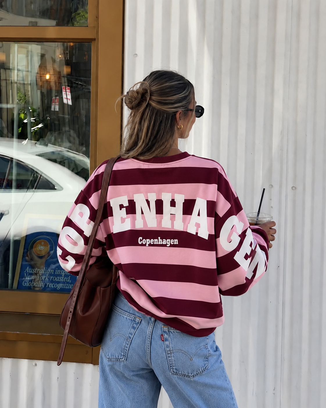 Copenhagen sweater pink bordeaux