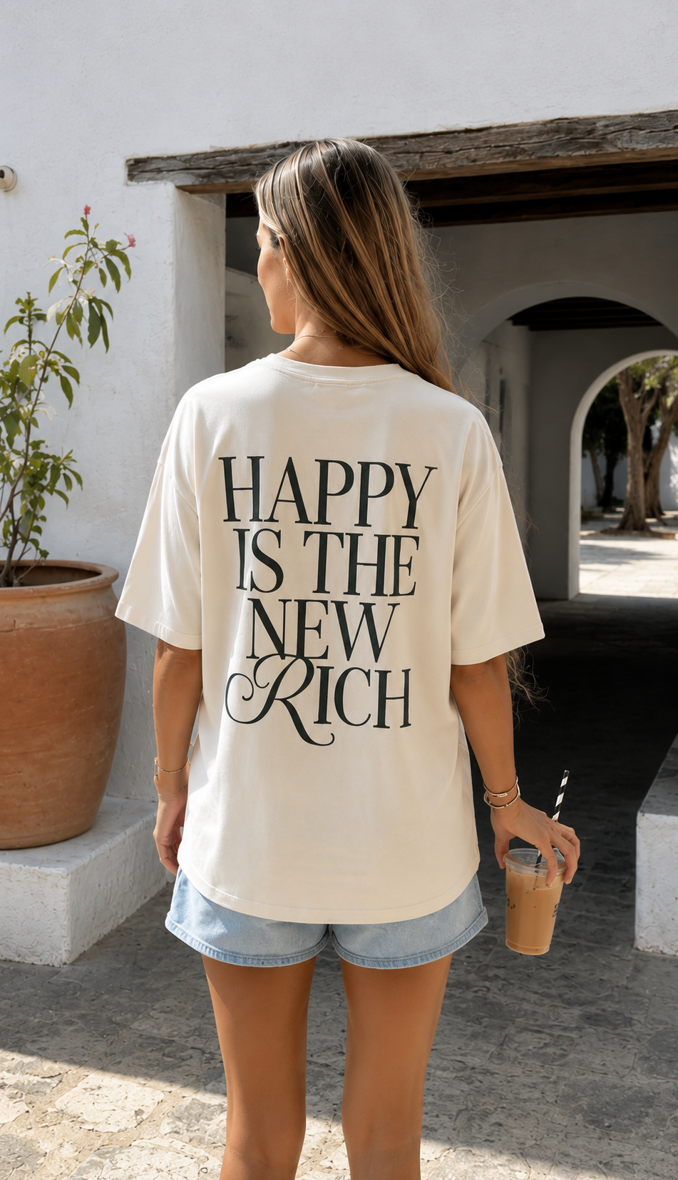 Happy is the new rich shirt