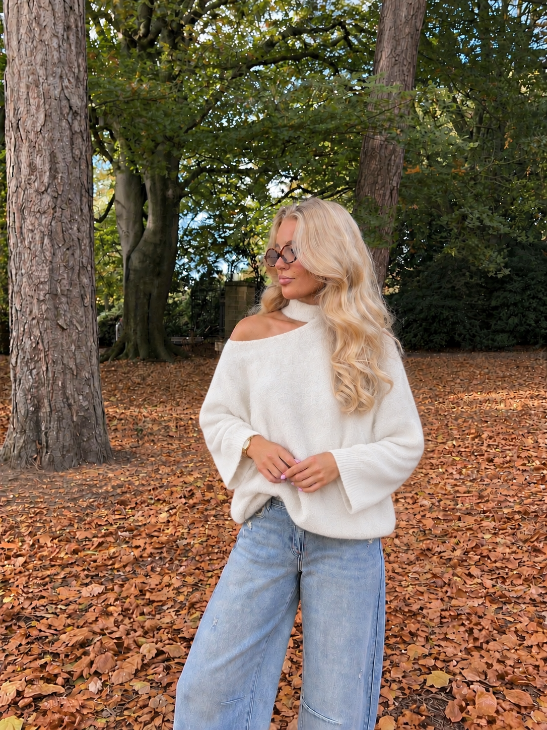 Chloé Choker Knit wit