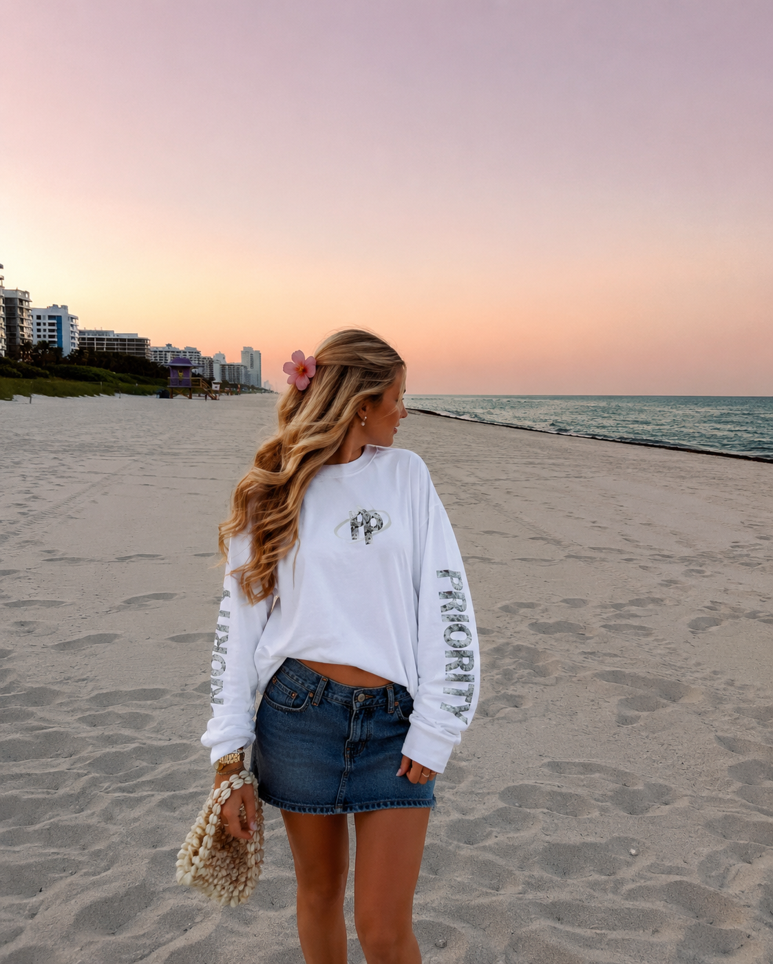 Priority return longsleeve wit