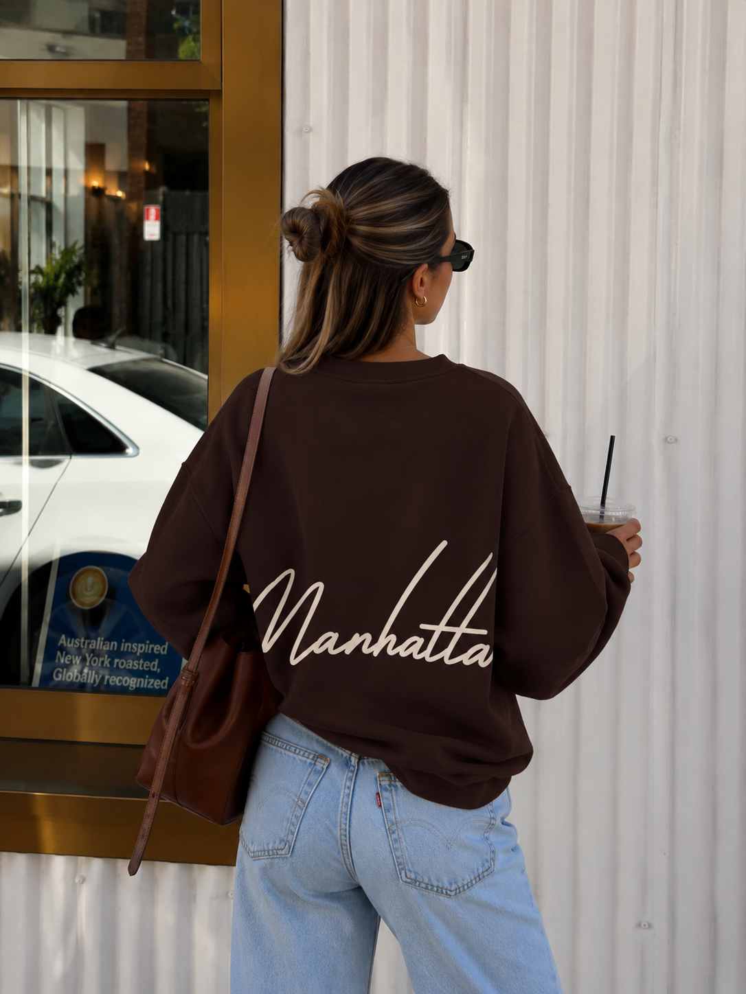 Manhattan sweater brown