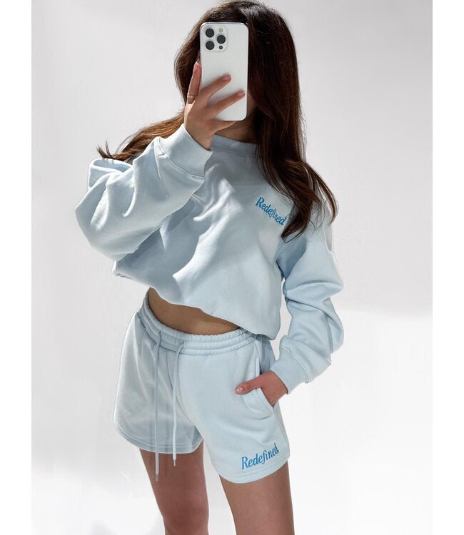 Redefined short sky blue