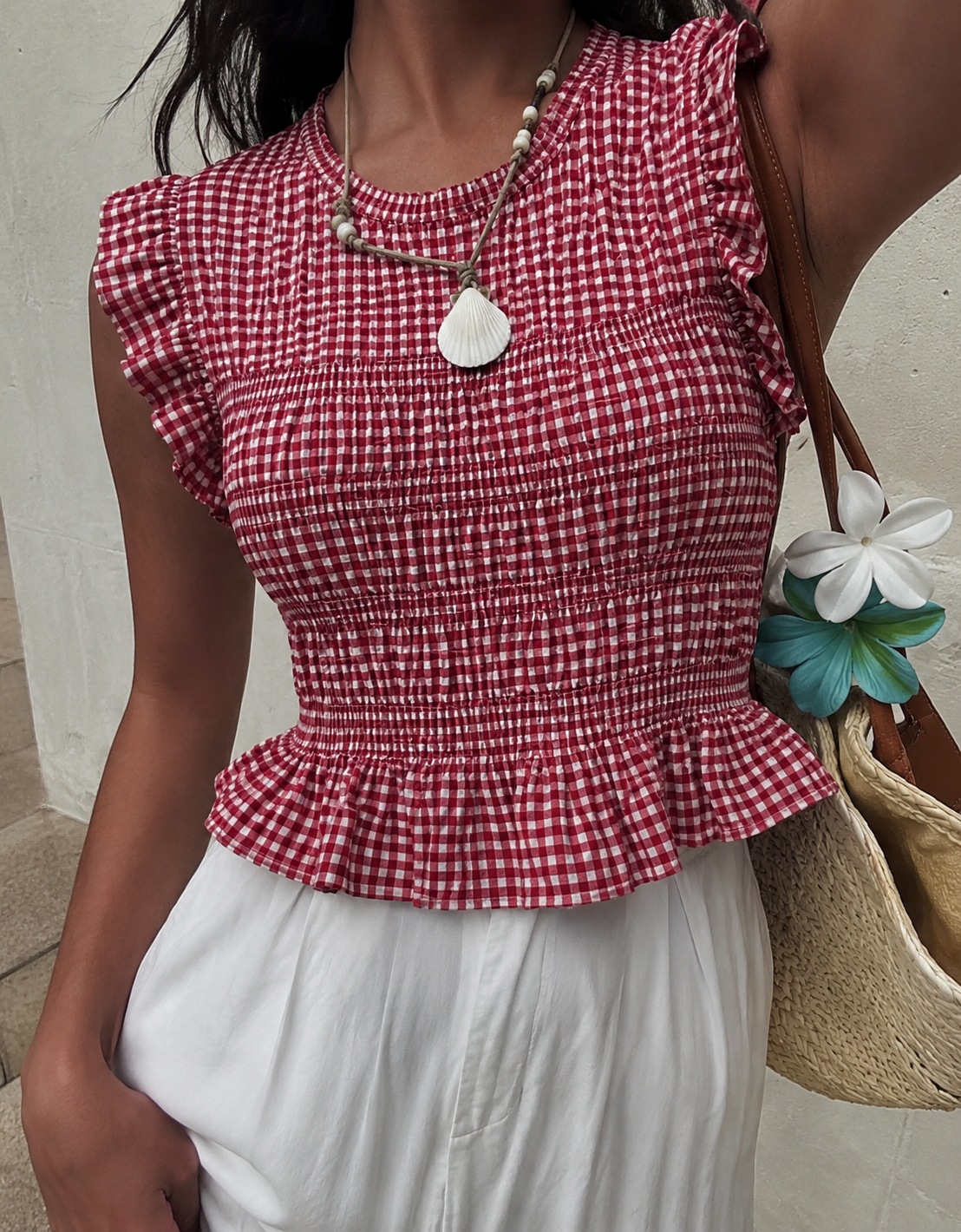 Lilly top Bordeaux