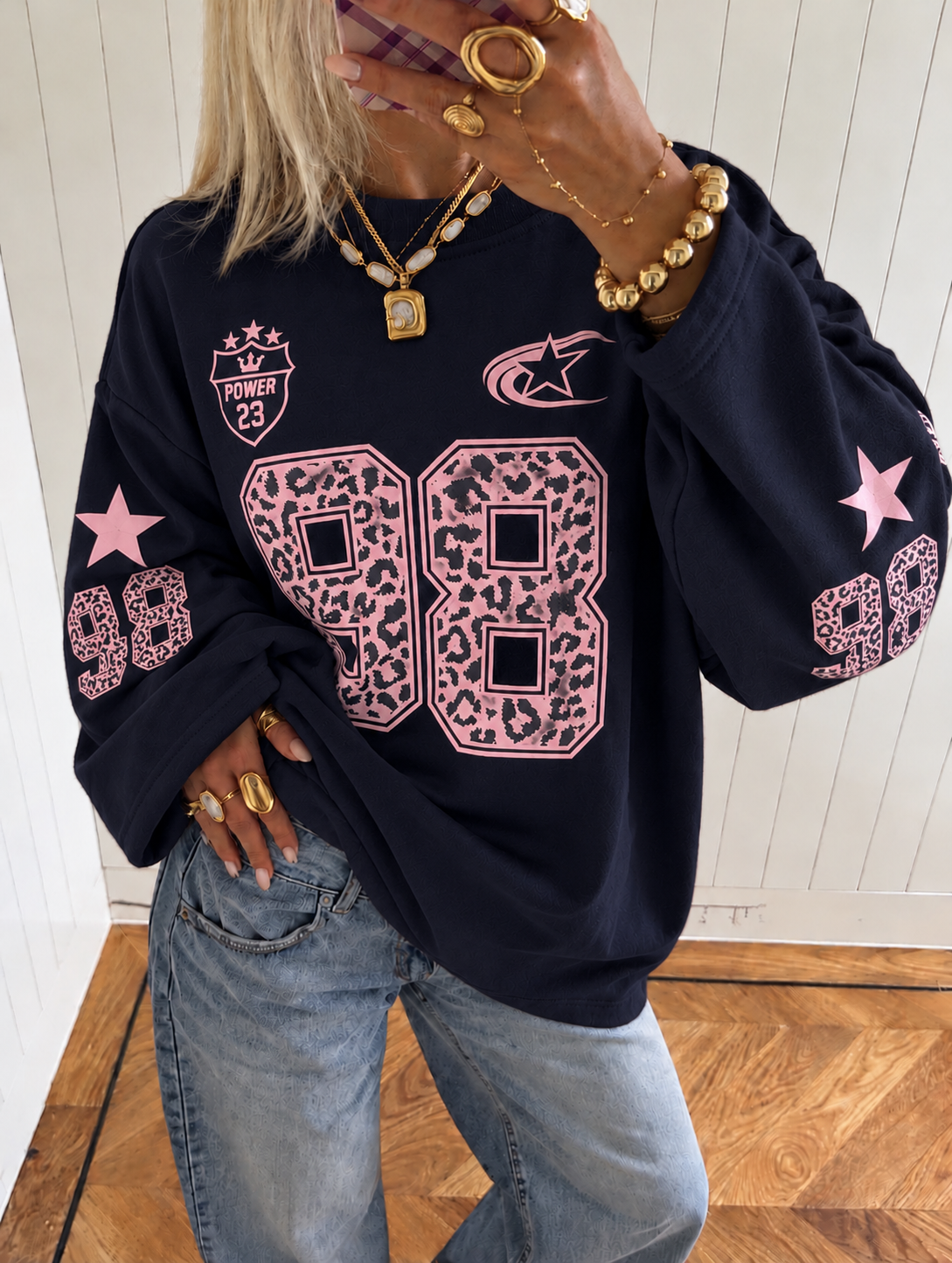Power 98 Sweatshirt - navy
