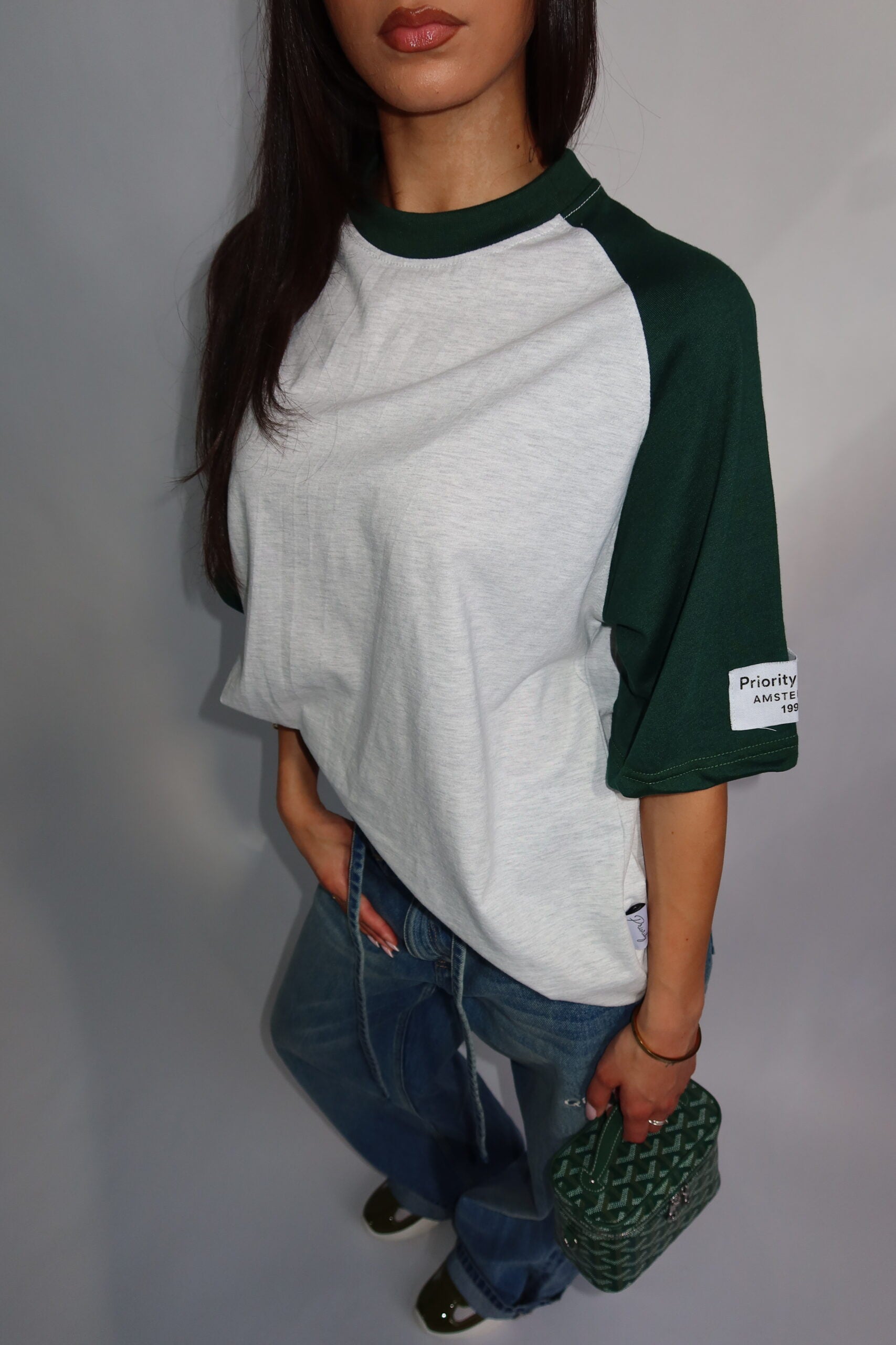 Prioirty Amsterdam tee green