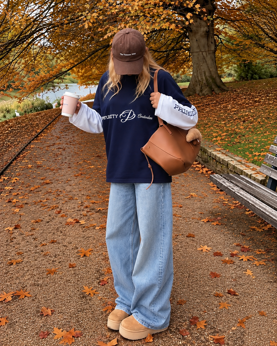 Priority Layered Longsleeve – Navy
