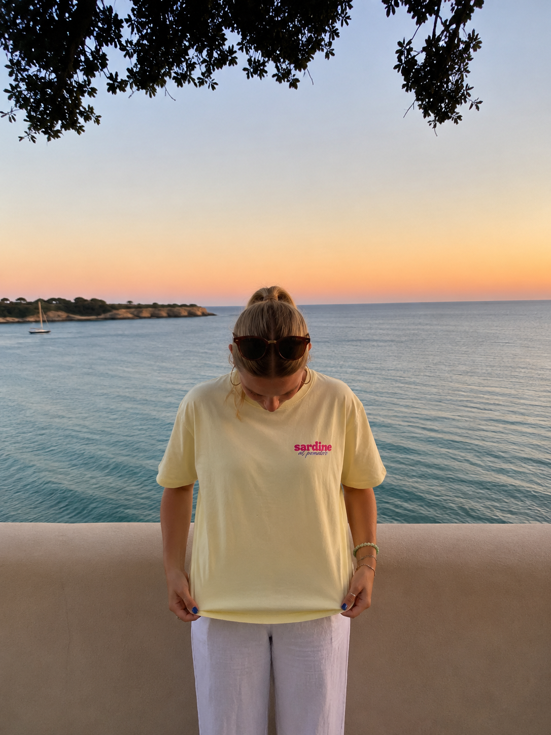 Sardine shirt geel