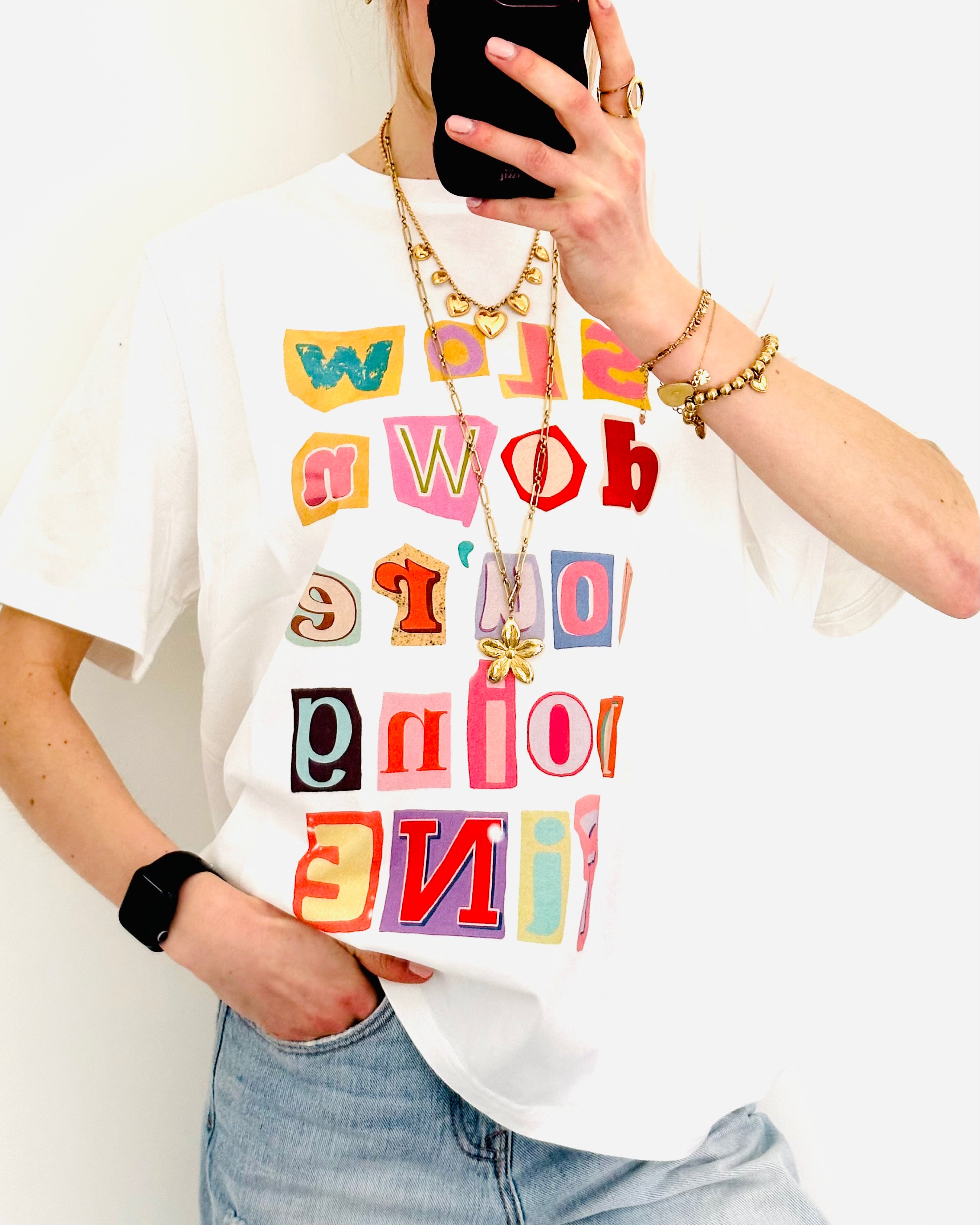 You’re doing fine shirt white