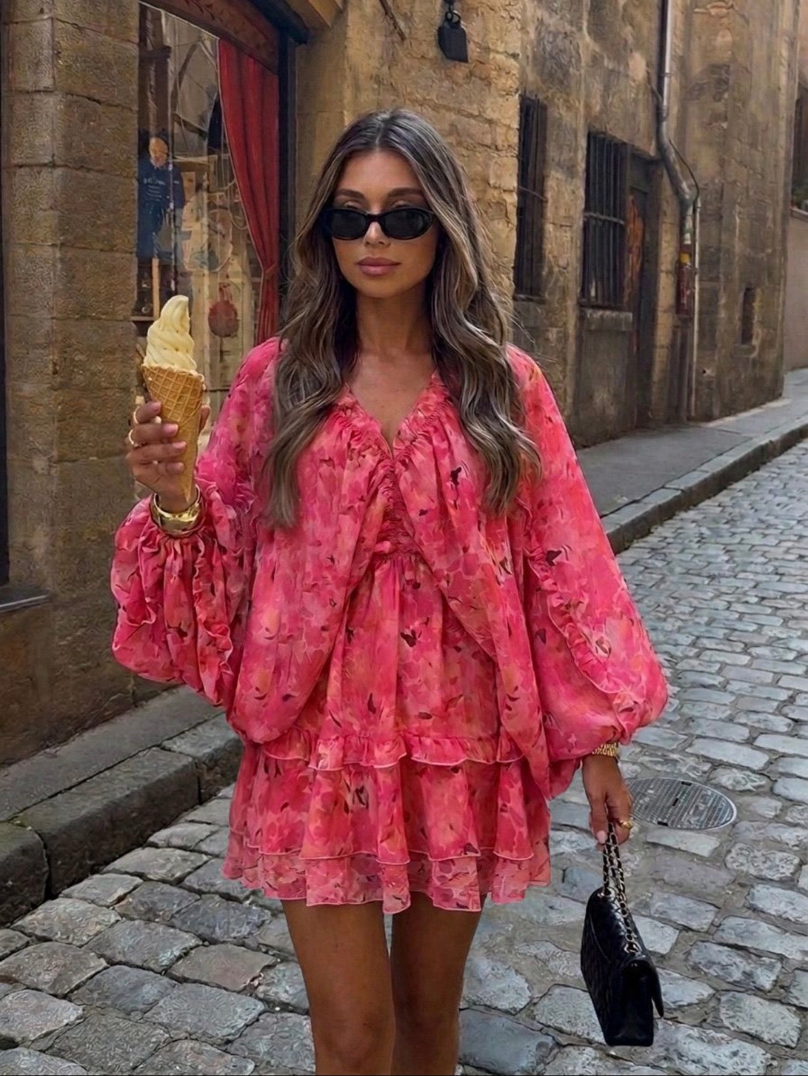 Rome dress pink