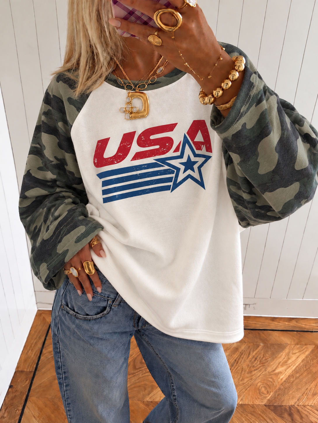 USA Camo sweatshirt