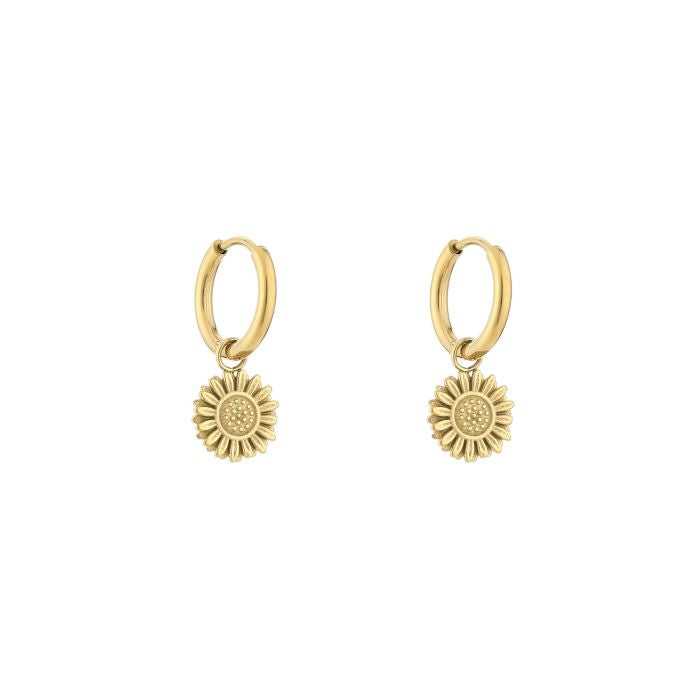 Sunny oorbellen goud