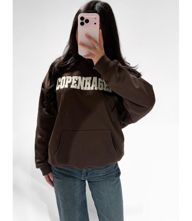 Copenhagen hoodie brown