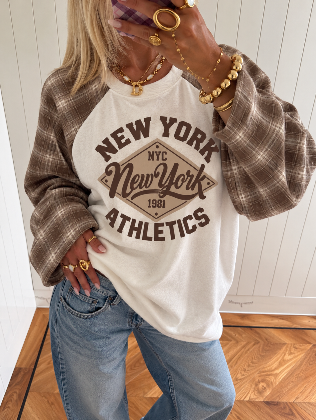 Limited Camo sweatshirt mocha Brown