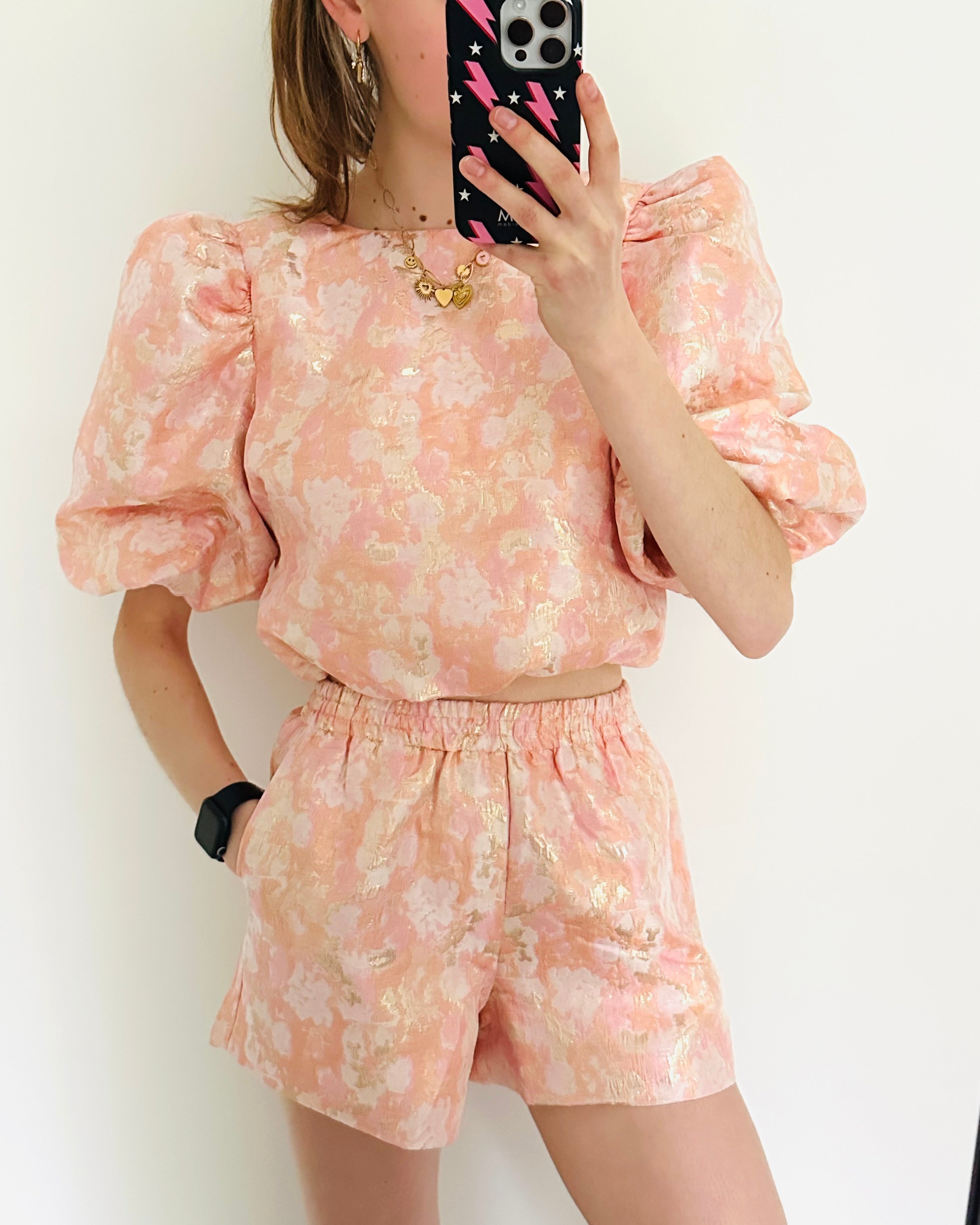 Capri short roze